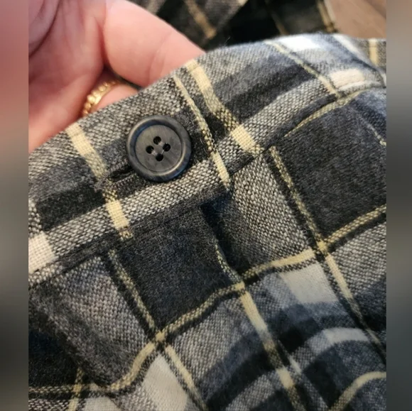 Vintage Pendelton A-line Pleated Wool Skirt Grey USA - Picture 3 of 4